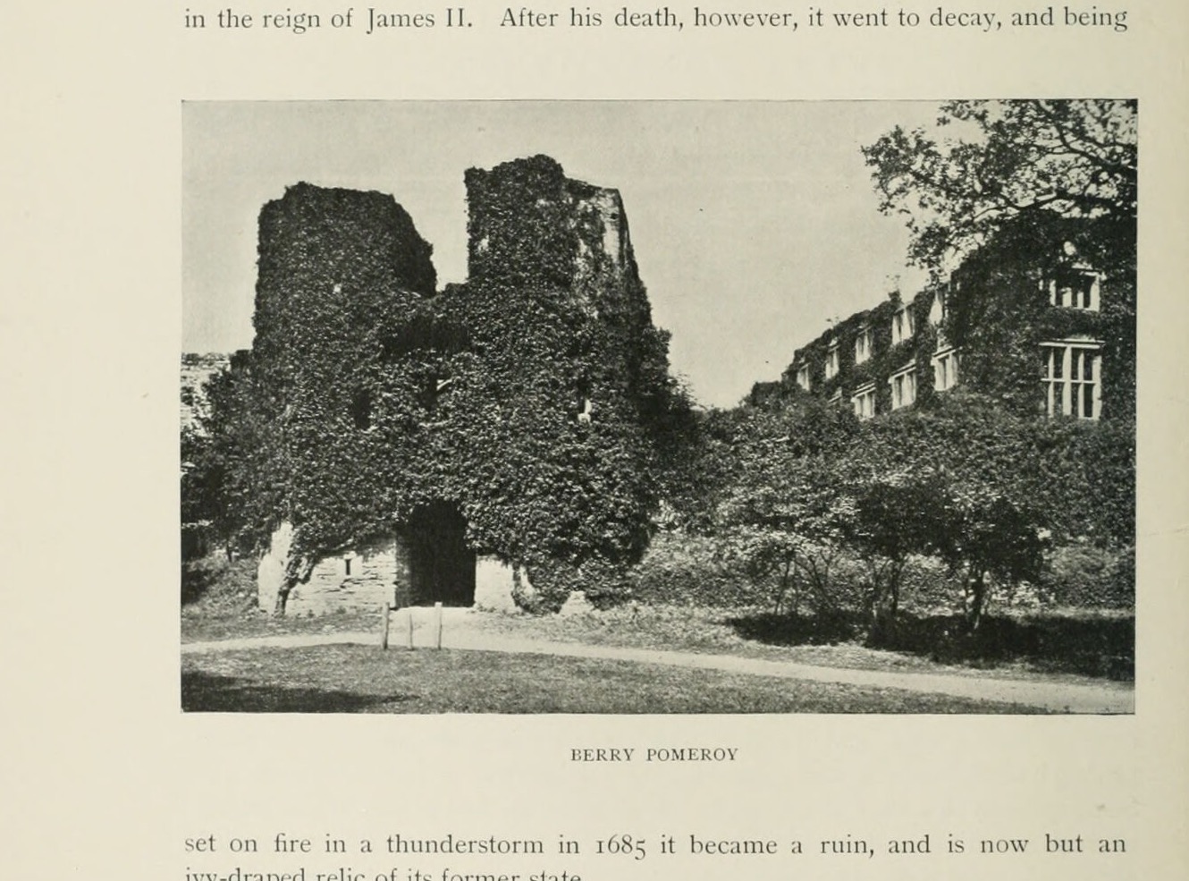 BERRY POMEROY, Berry Pomeroy Castle