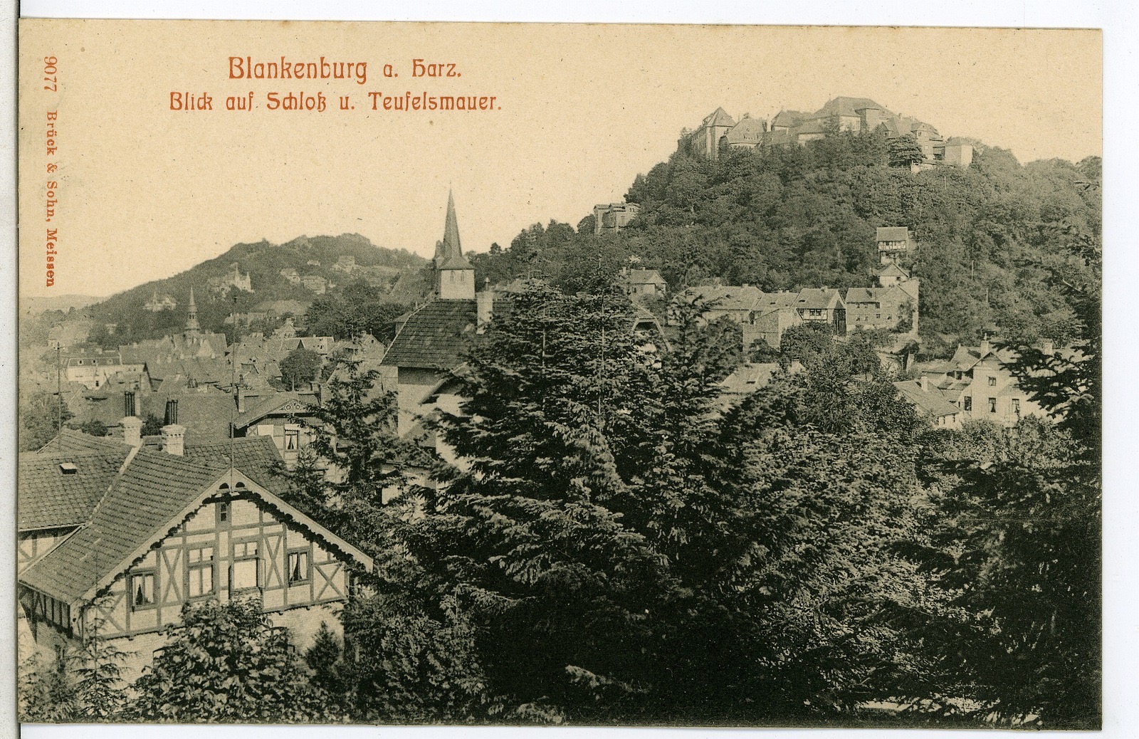 Blankenburg. Castle & Devil’s Wall, Blankenburg Castle