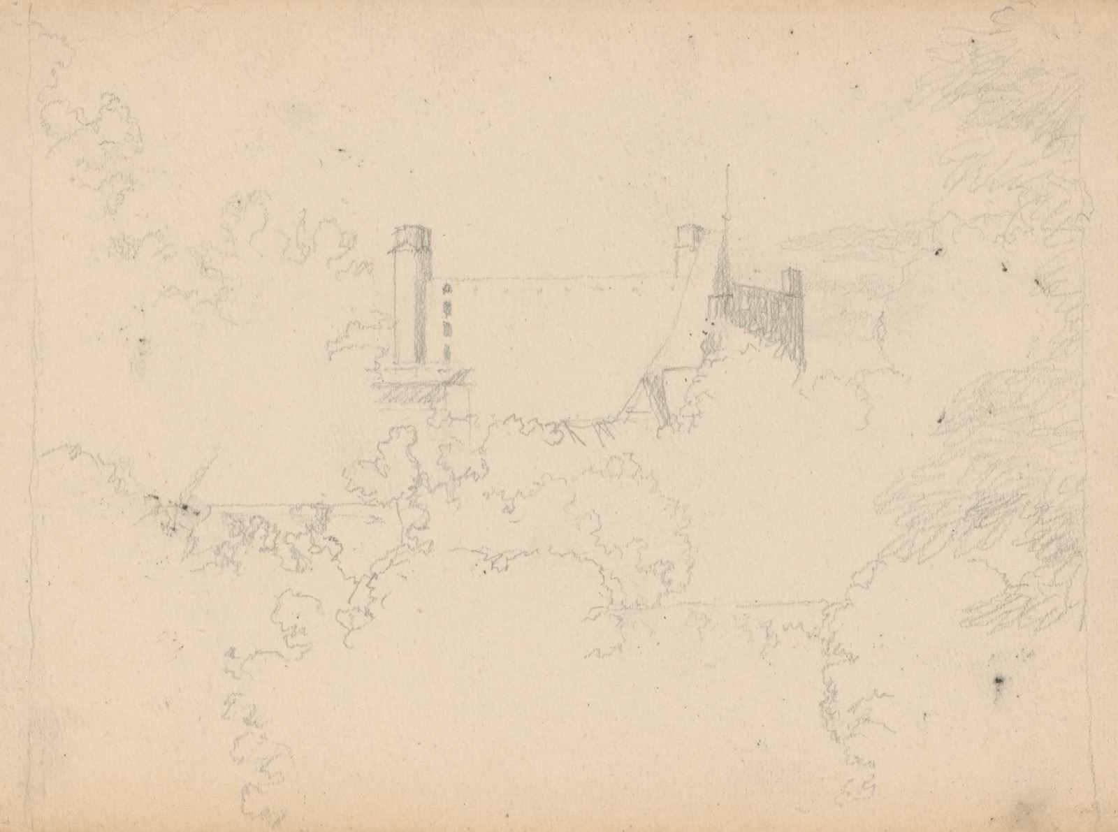 Náčrt bratislavského hradu, Bratislava Castle