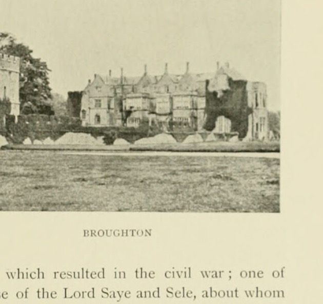 BROUGHTON, Broughton Castle
