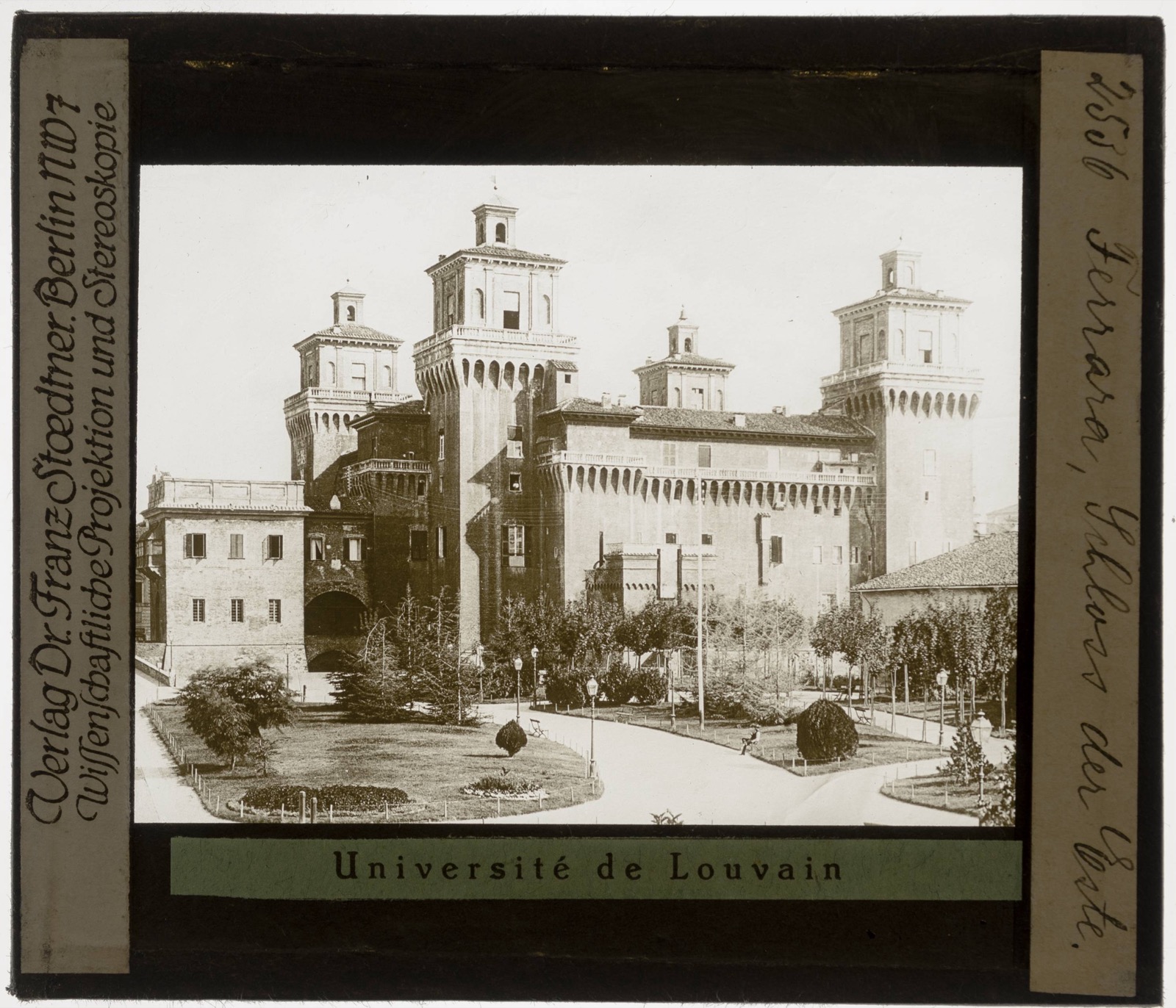 Ferrara. Castello Estense Exterieur, Castello Estense
