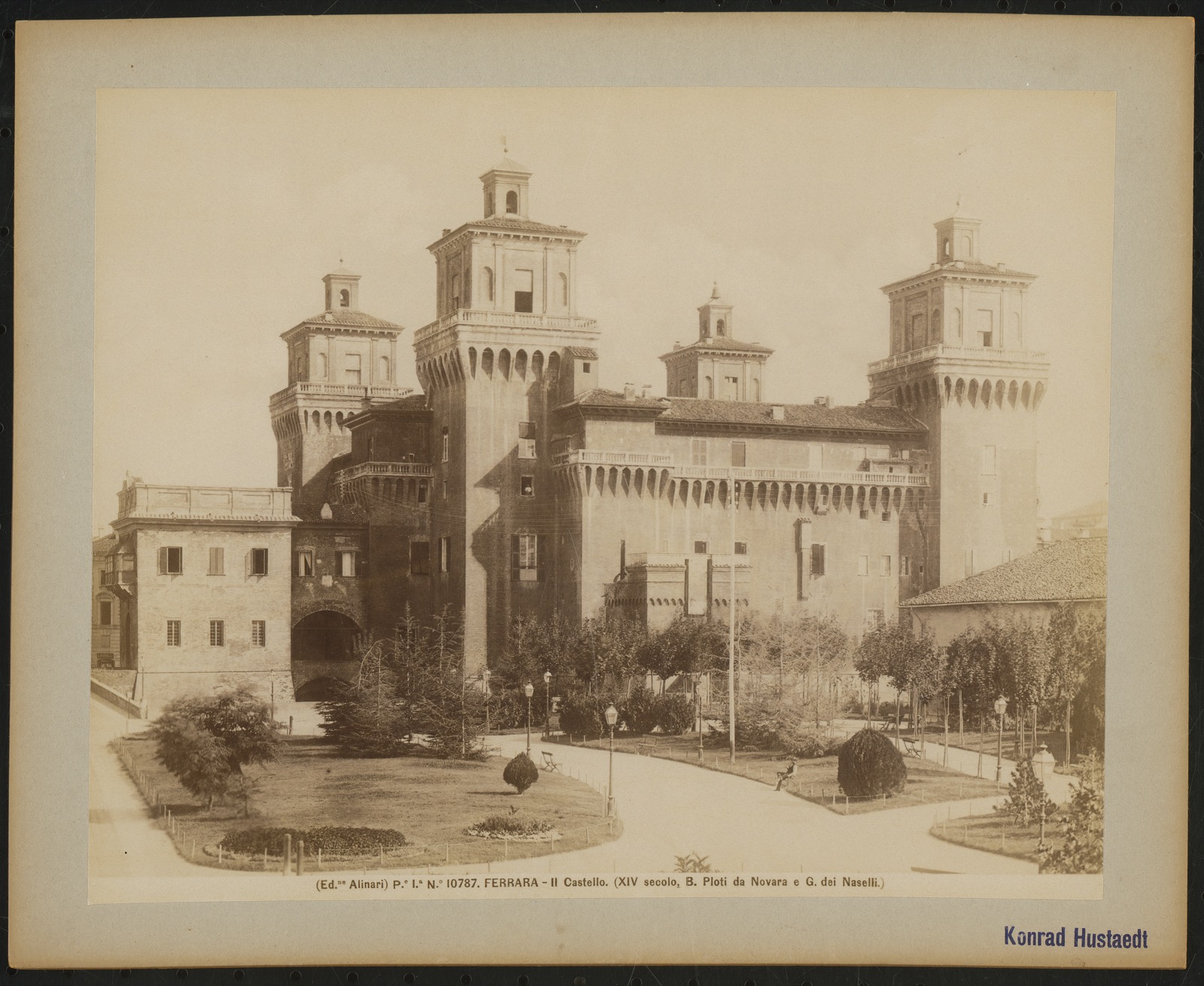 Castello Estense, Ferrara: Ansicht, Castello Estense