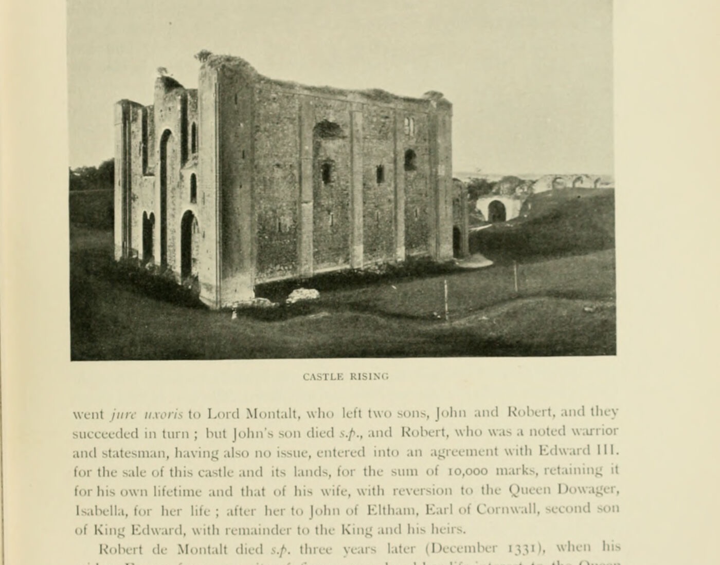 CASTLE RISING, Castle Rising Castle