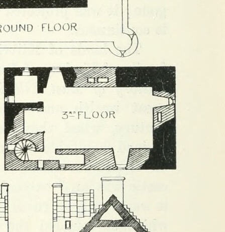 PLAN OF GROUND FLOOR, Cathcart Castle