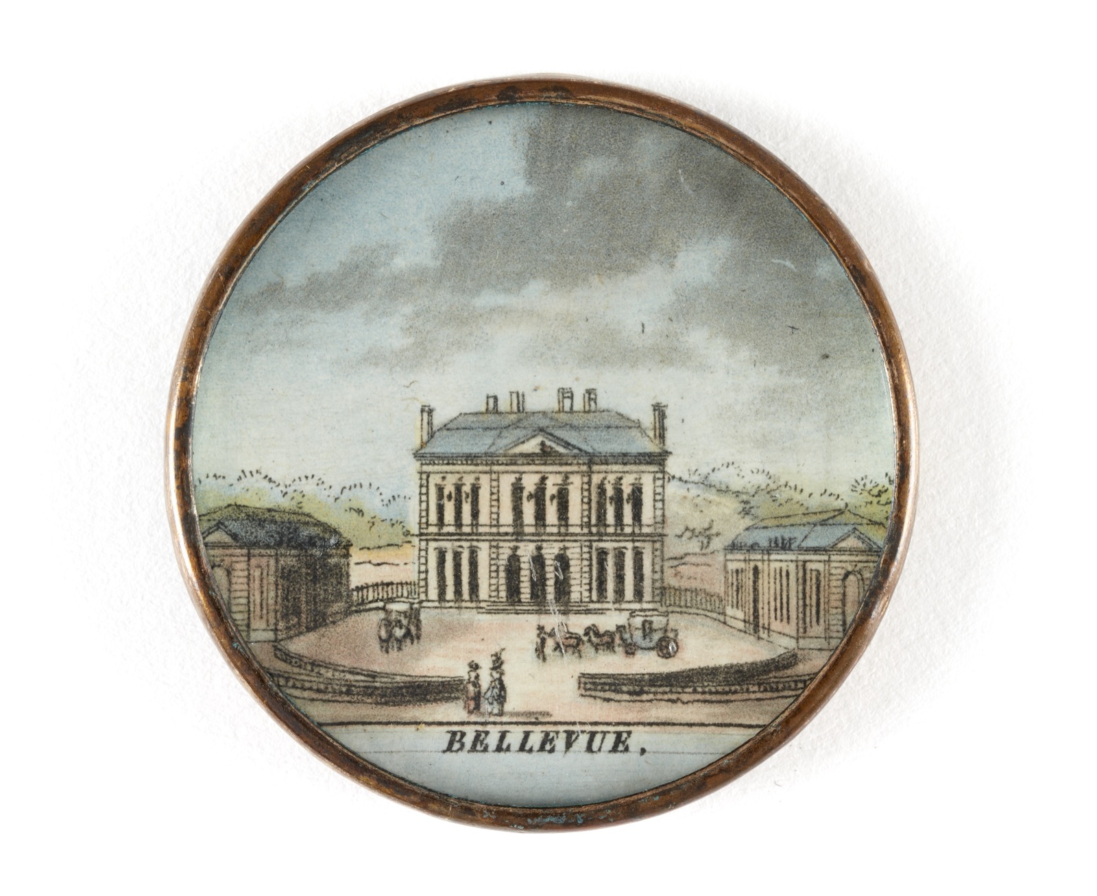 Bouton à queue, Château de Bellevue