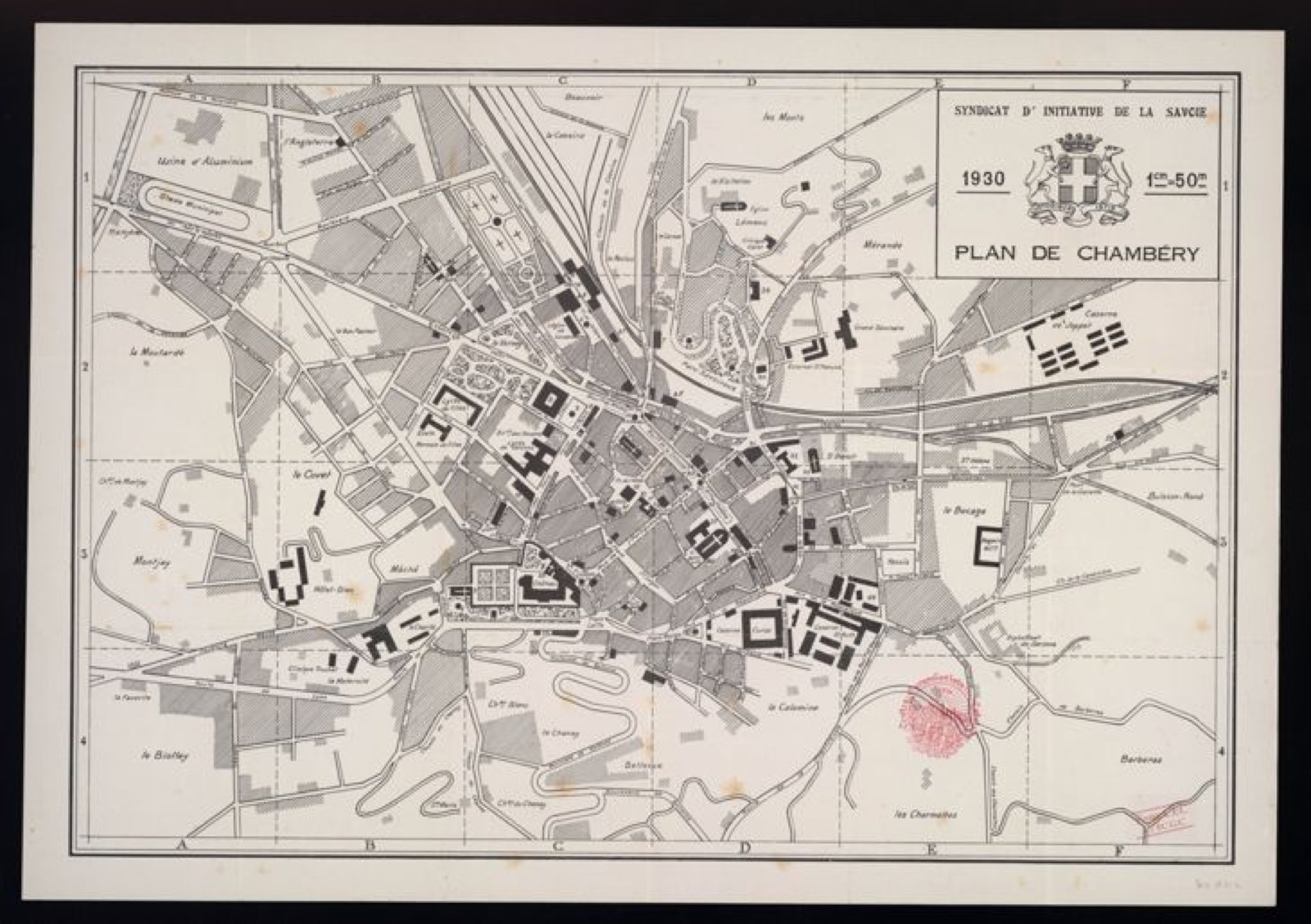 Plan de Chambéry, Château de Chambéry