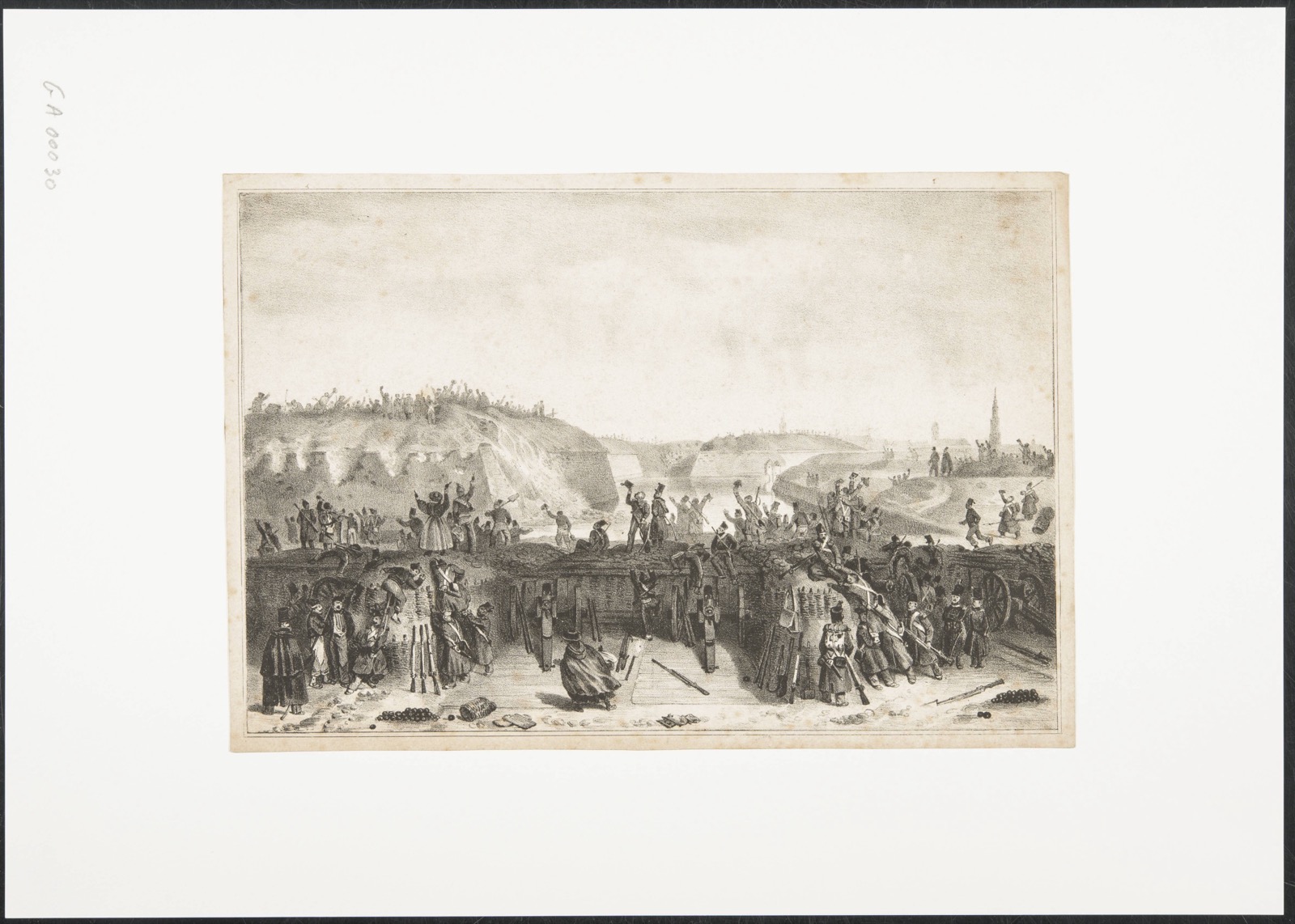 Inname van de Citadel van Antwerpen, 1832, Citadel of Antwerp