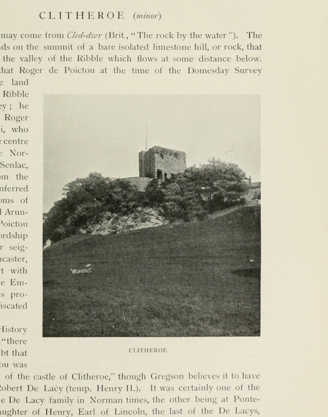 CLITHEROE, Clitheroe Castle