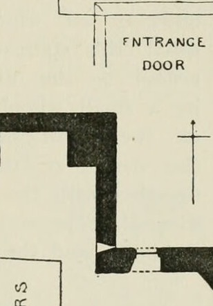 WF. 1581 ES. / ENTRANCE DOOR, Corse Castle