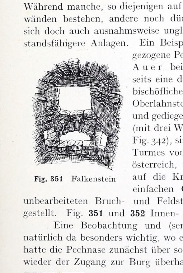 Fig. 351 Falkenstein, Falkenstein Castle