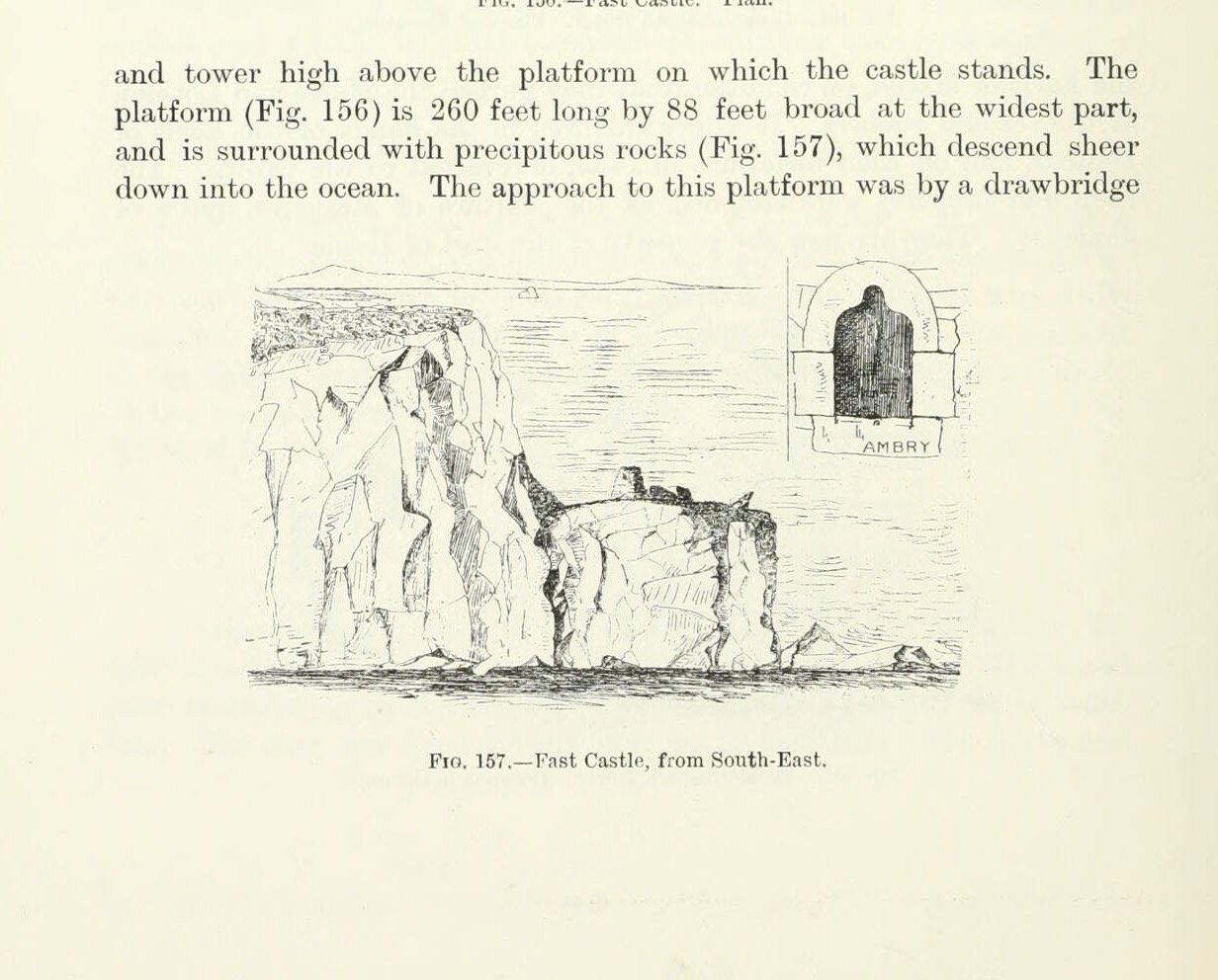 Fig. 157. — Fast Castle, from South-East., Fast Castle