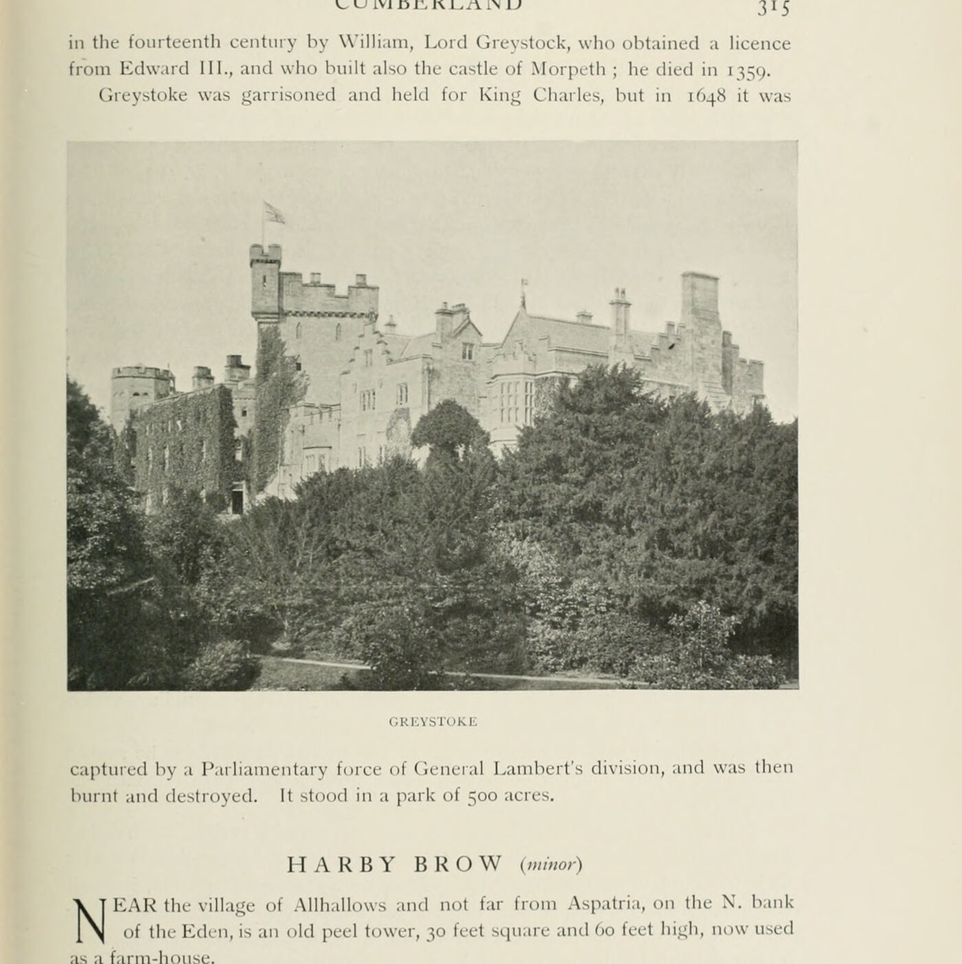 GREYSTOKE, Greystoke Castle
