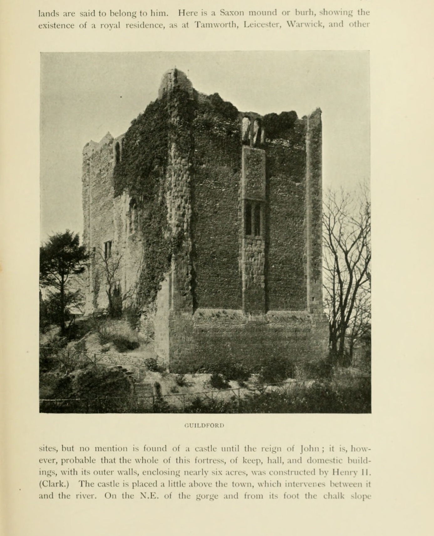 GUILDFORD, Guildford Castle