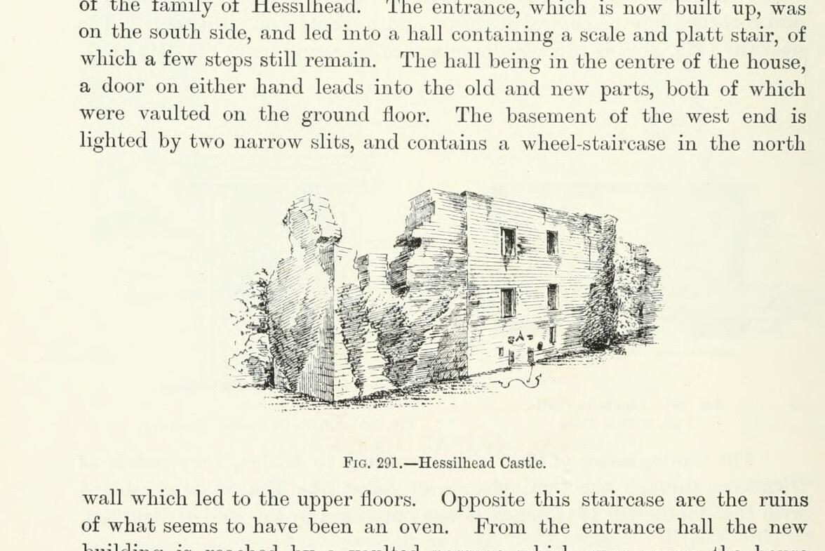 Fig. 291.—Hessilhead Castle., Hessilhead