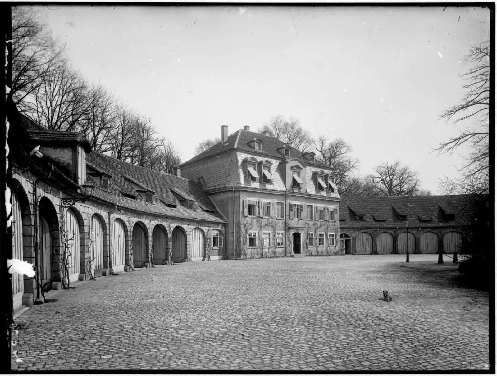 Durlach Karlsburg Außenansicht - Marstallbezirk, Karlsburg Castle
