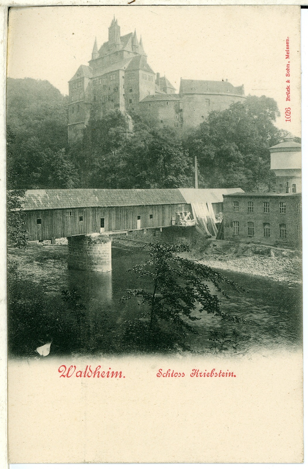 Waldheim. Schloss Kriebstein, Kriebstein Castle