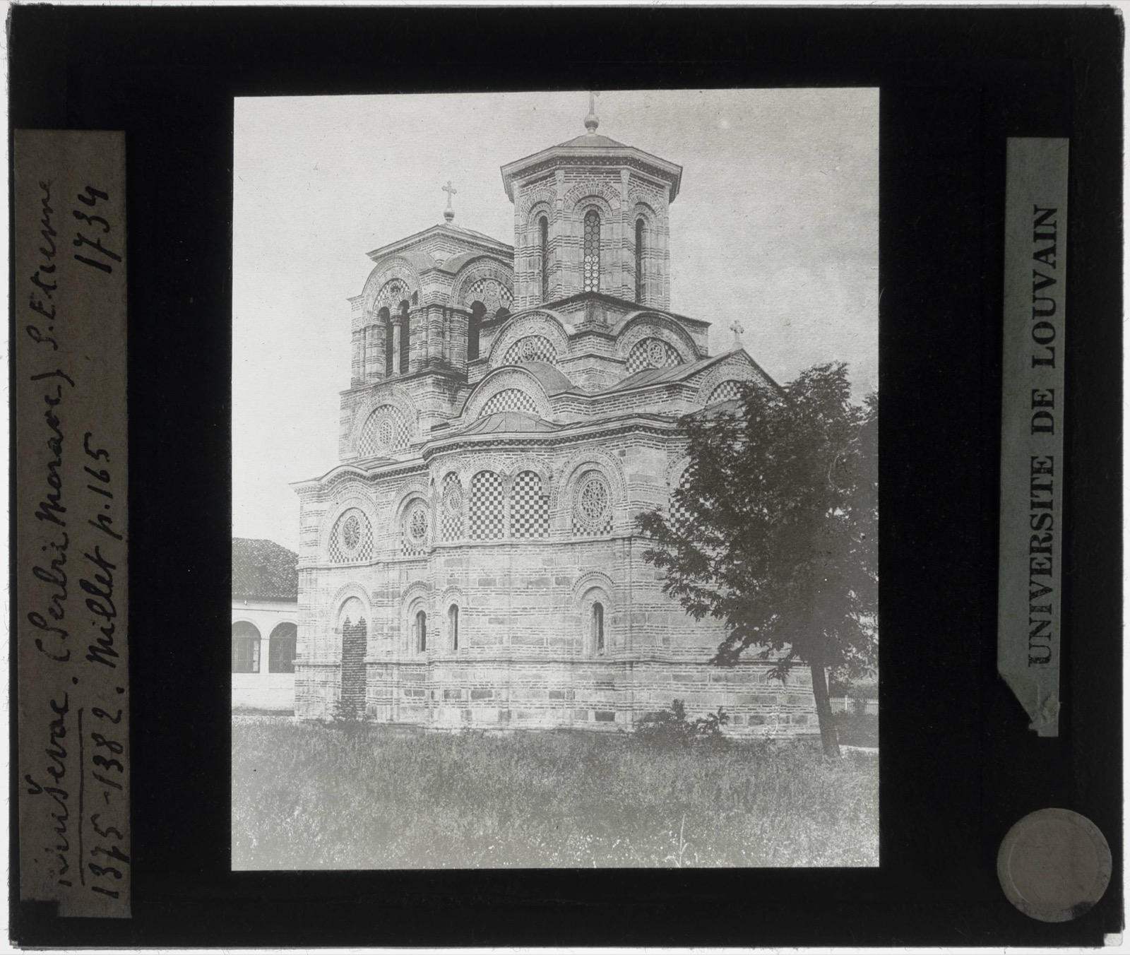 Kruševac. Kerk van Lazarica Exterieur:, Kruševac Fortress