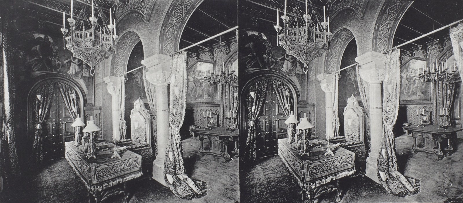 Neuschwanstein Castle. study, Neuschwanstein Castle