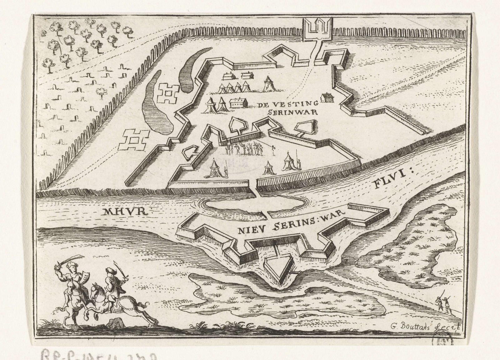 Plattegrond van Zrin en Novi Zrin, Novi Zrin