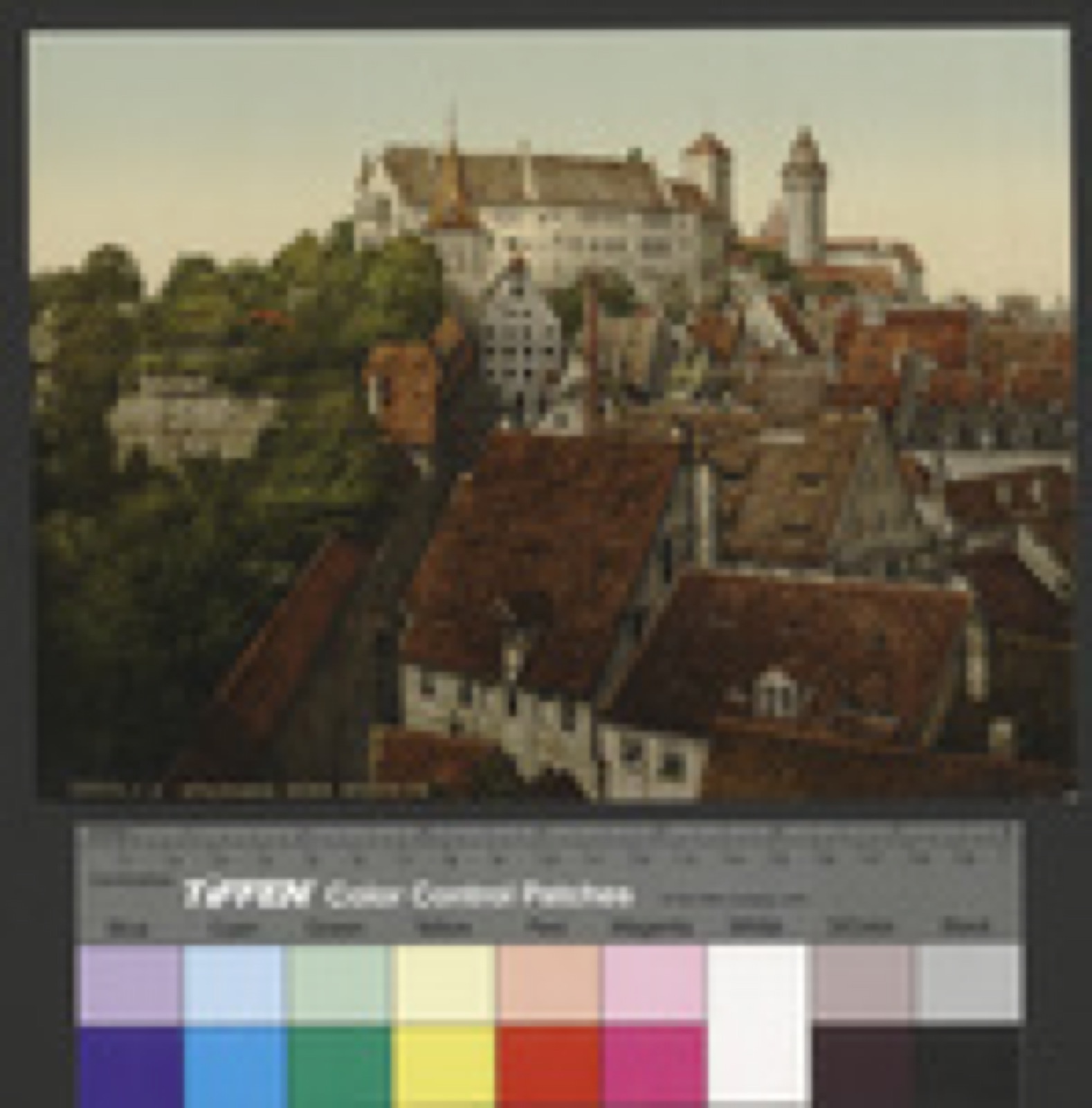 Nürnberg Burg. Südseite, Nuremberg Castle