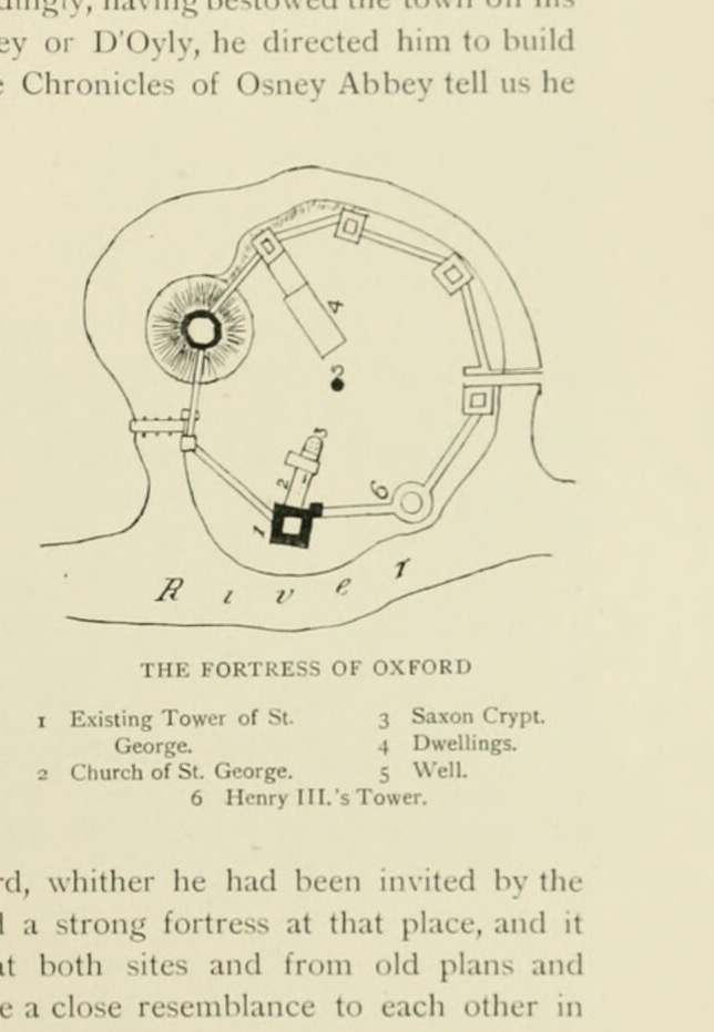THE FORTRESS OF OXFORD, Oxford Castle