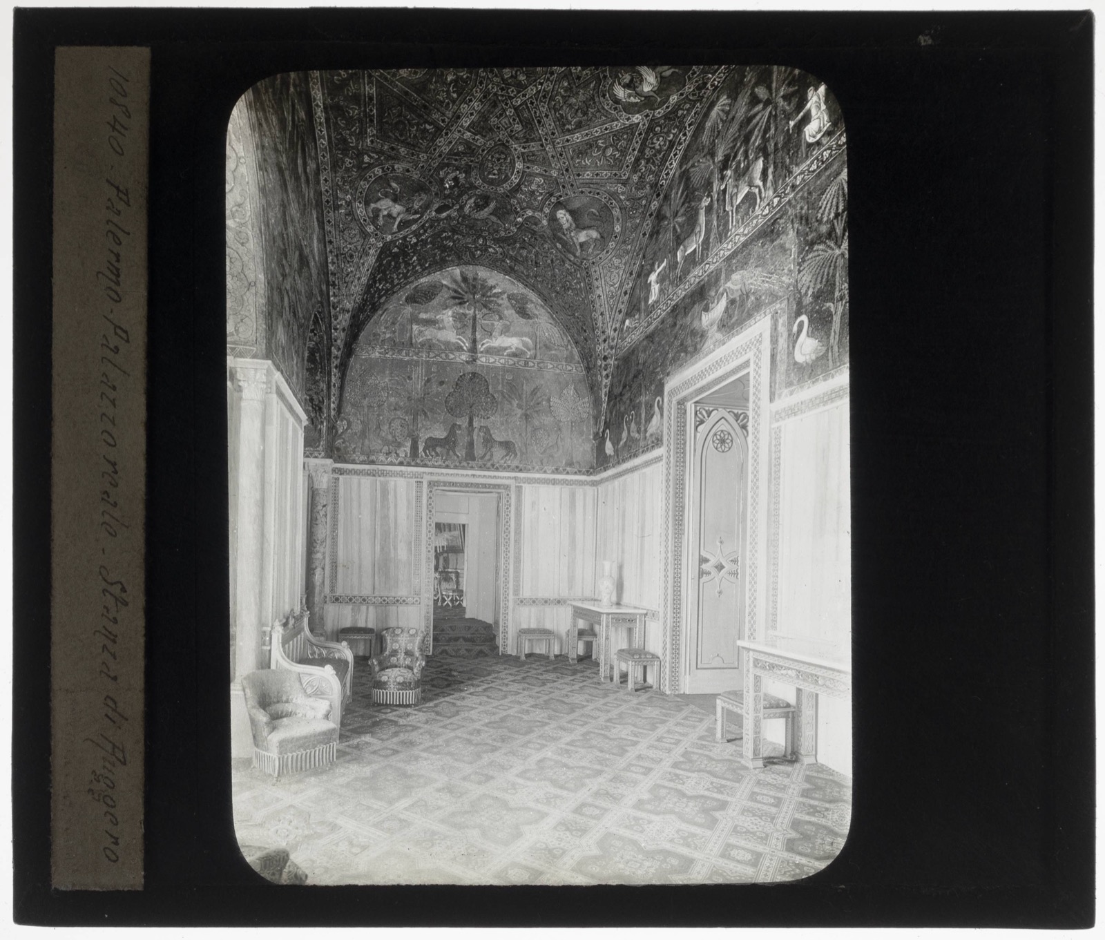 Palermo. Palazzo dei Normanni Interieur: Stanza di Re Ruggero, Palazzo dei Normanni