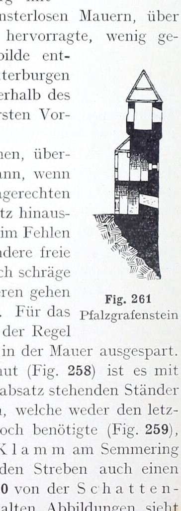 Fig. 261 Pfalzgrafenstein, Pfalzgrafenstein Castle