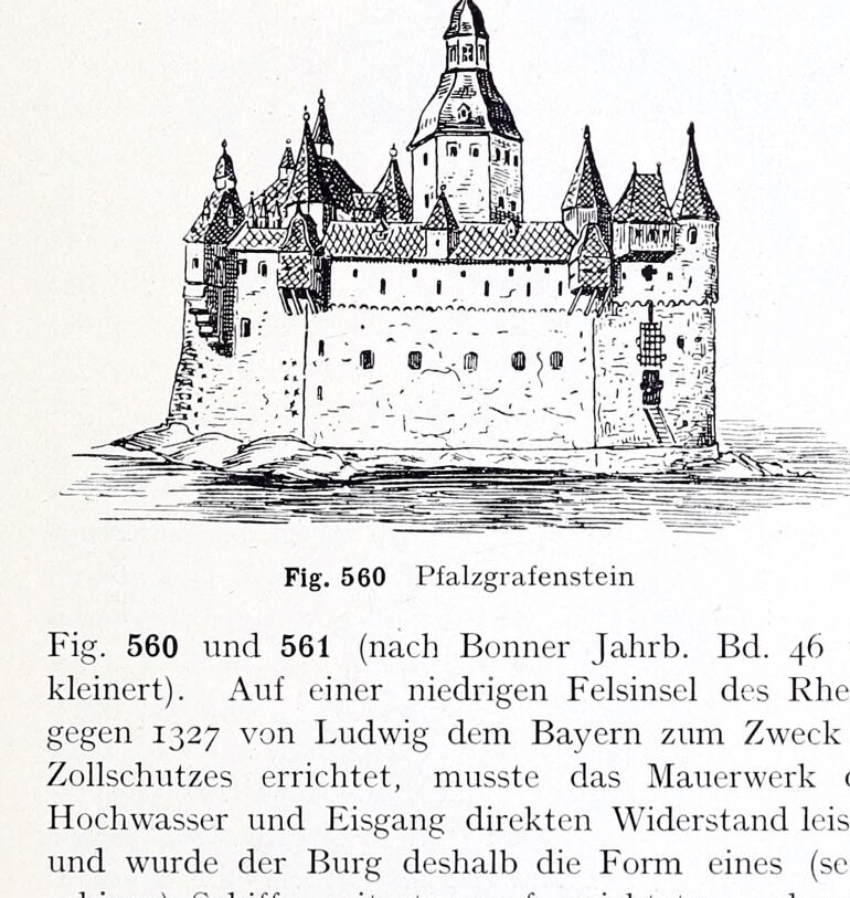 Fig. 560 Pfalzgrafenstein, Pfalzgrafenstein Castle