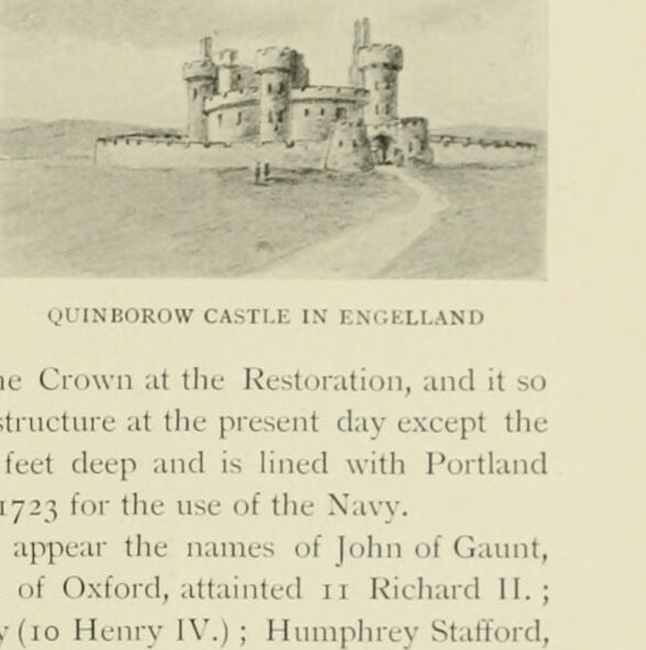 QUINBOROW CASTLE IN ENGELLAND, Queenborough Castle