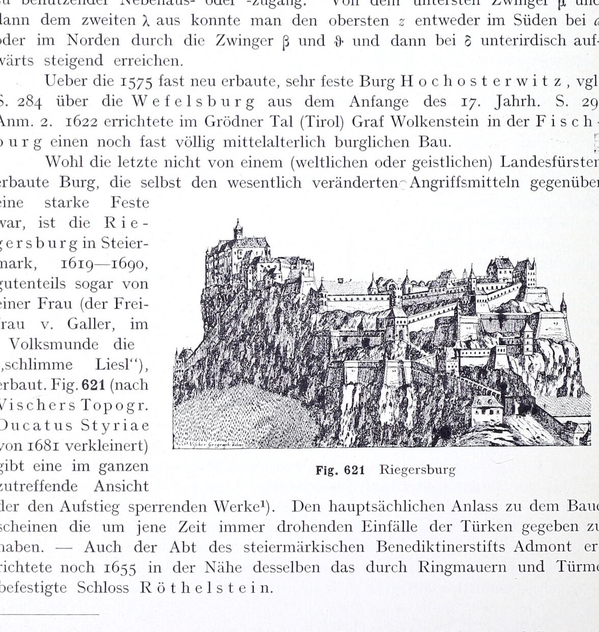 Fig. 621 Riegersburg, Riegersburg Castle