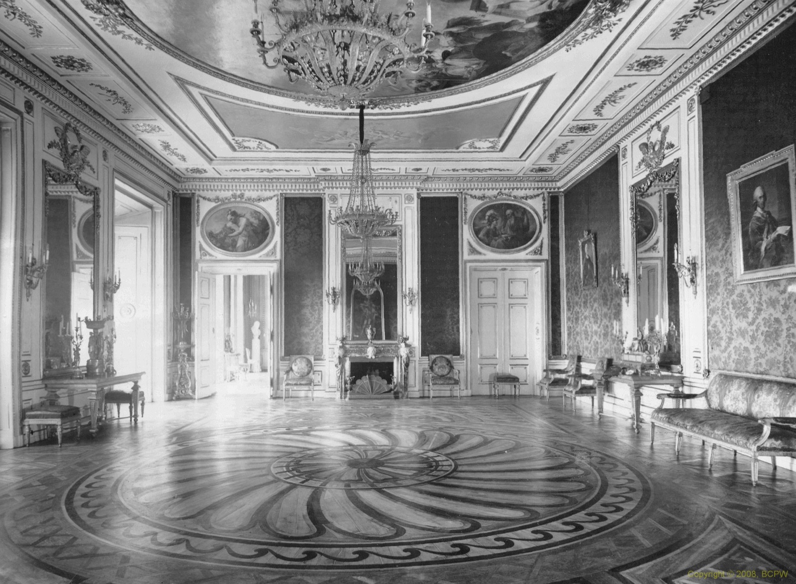 Zamek Królewski w Warszawie. Pokój Audiencjonalny Stary, Royal Castle in Warsaw