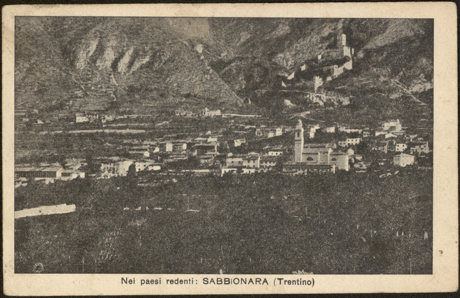 In redeemed countries: Sabbionara (Trentino), Sabbionara Castle