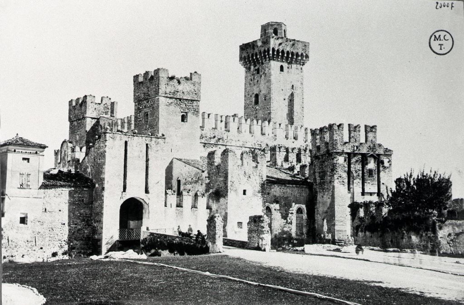 Sirmione - Castello Scaligero, esterno, Scaligero Castle