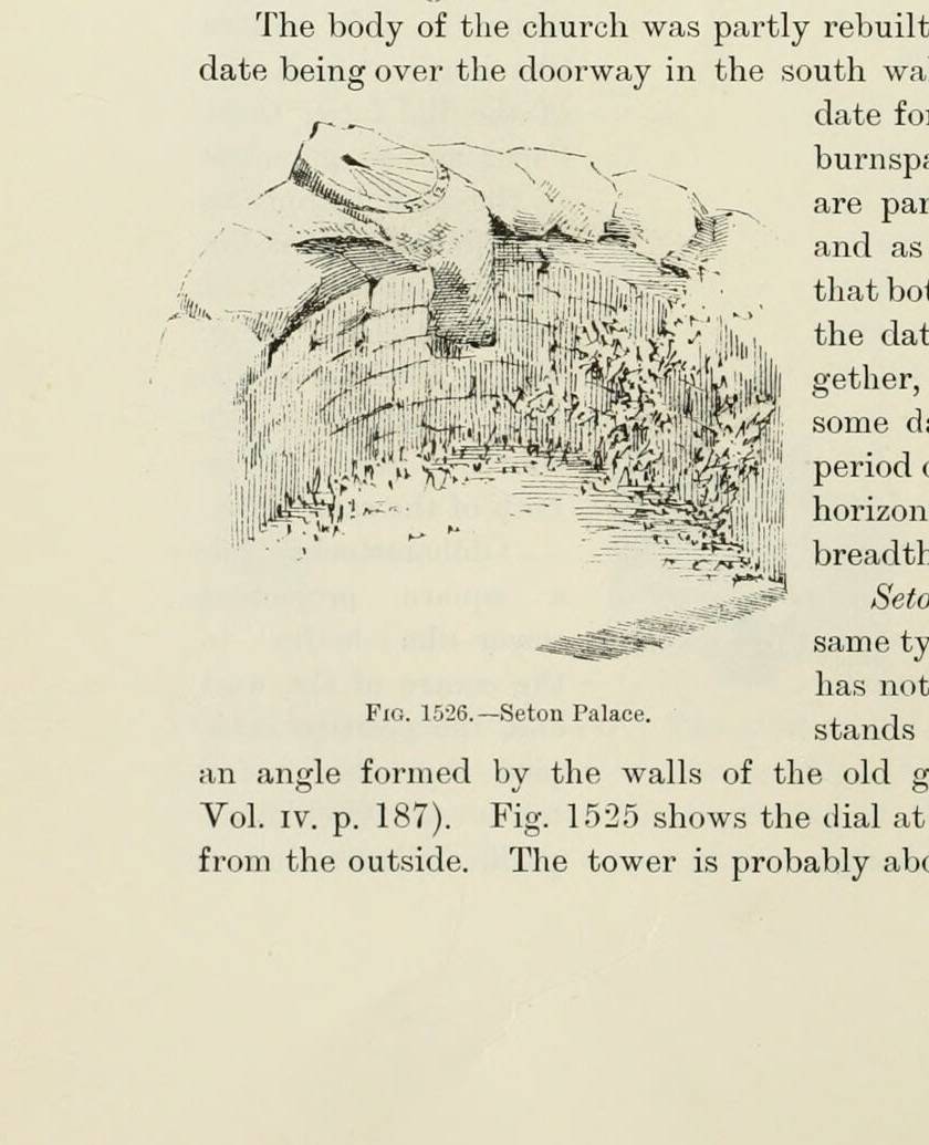 Fig. 1526. — Seton Palace., Seton Palace