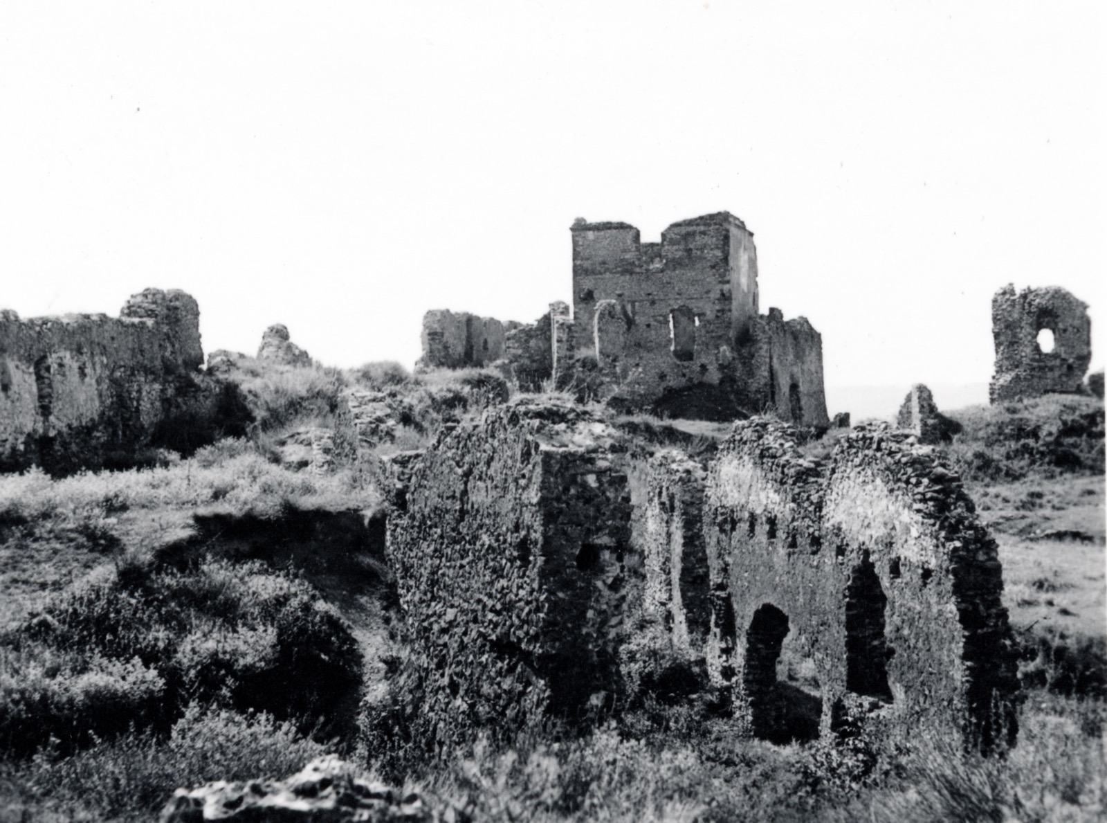 Az Öregtorony a Köves-bástya felöl nézve, Sümeg Castle