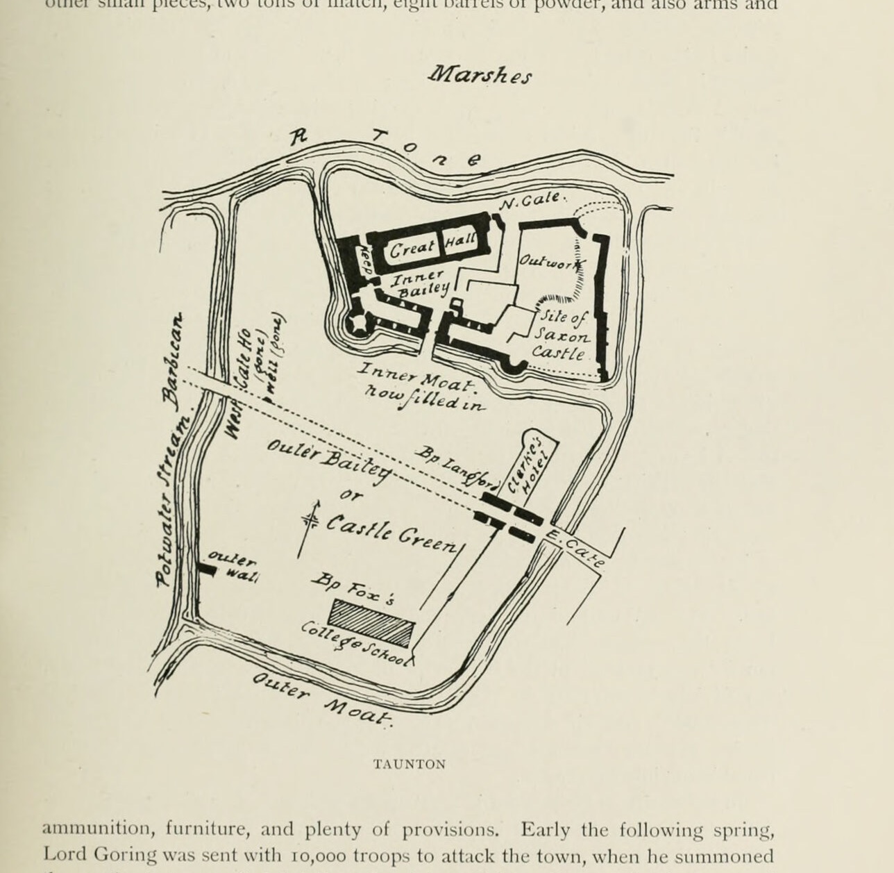 TAUNTON, Taunton Castle