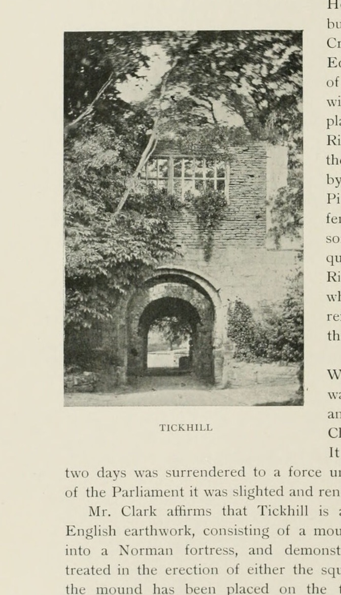 TICKHILL, Tickhill Castle