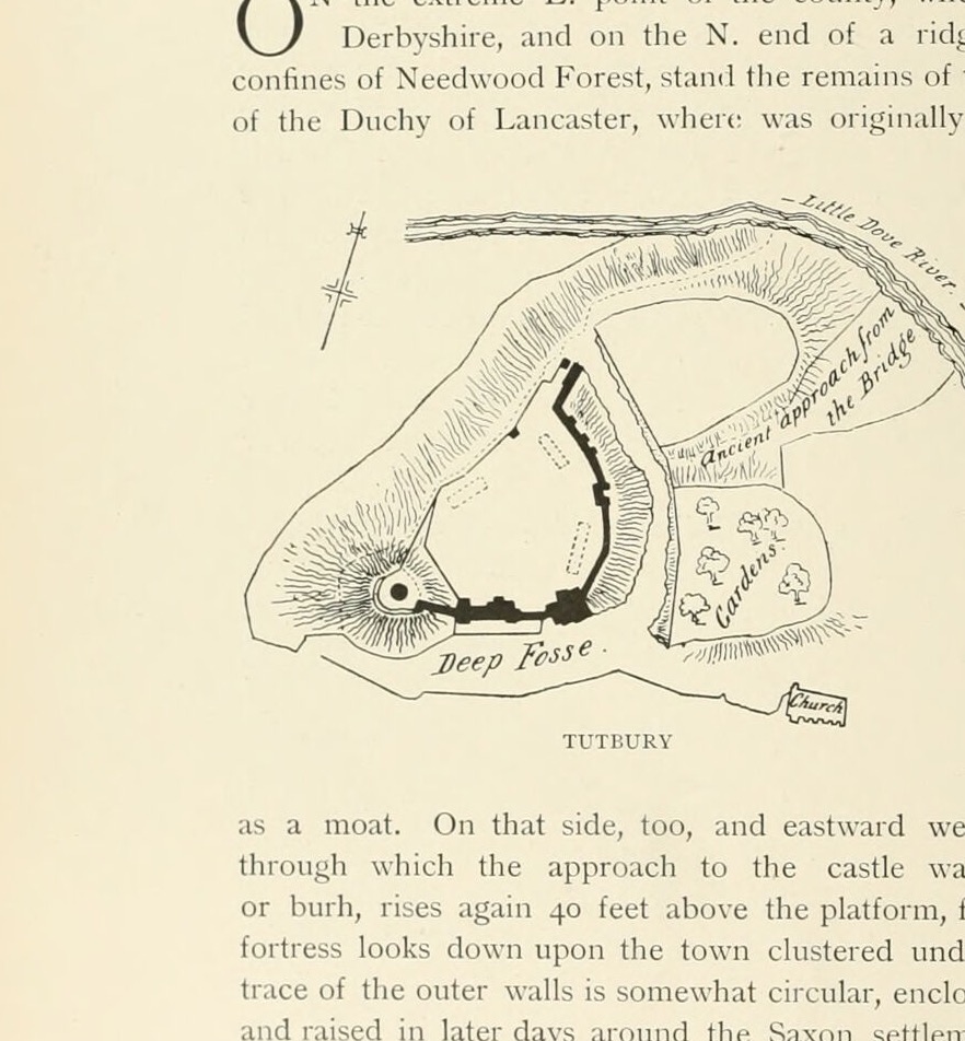 TUTBURY, Tutbury Castle