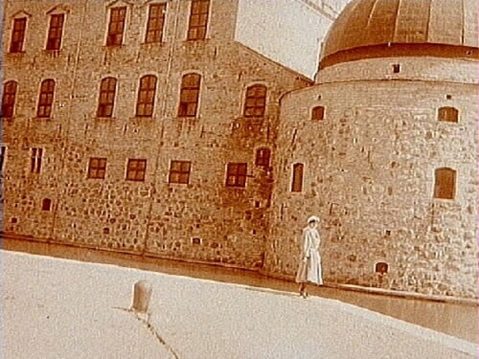 Margit Palmaer vid Vadstena slott., Vadstena Castle