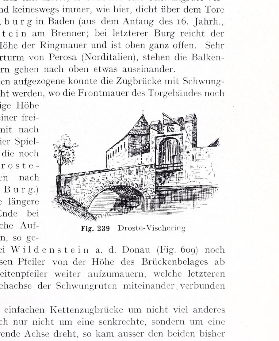 Fig. 239 Droste-Vischering, Vischering Castle