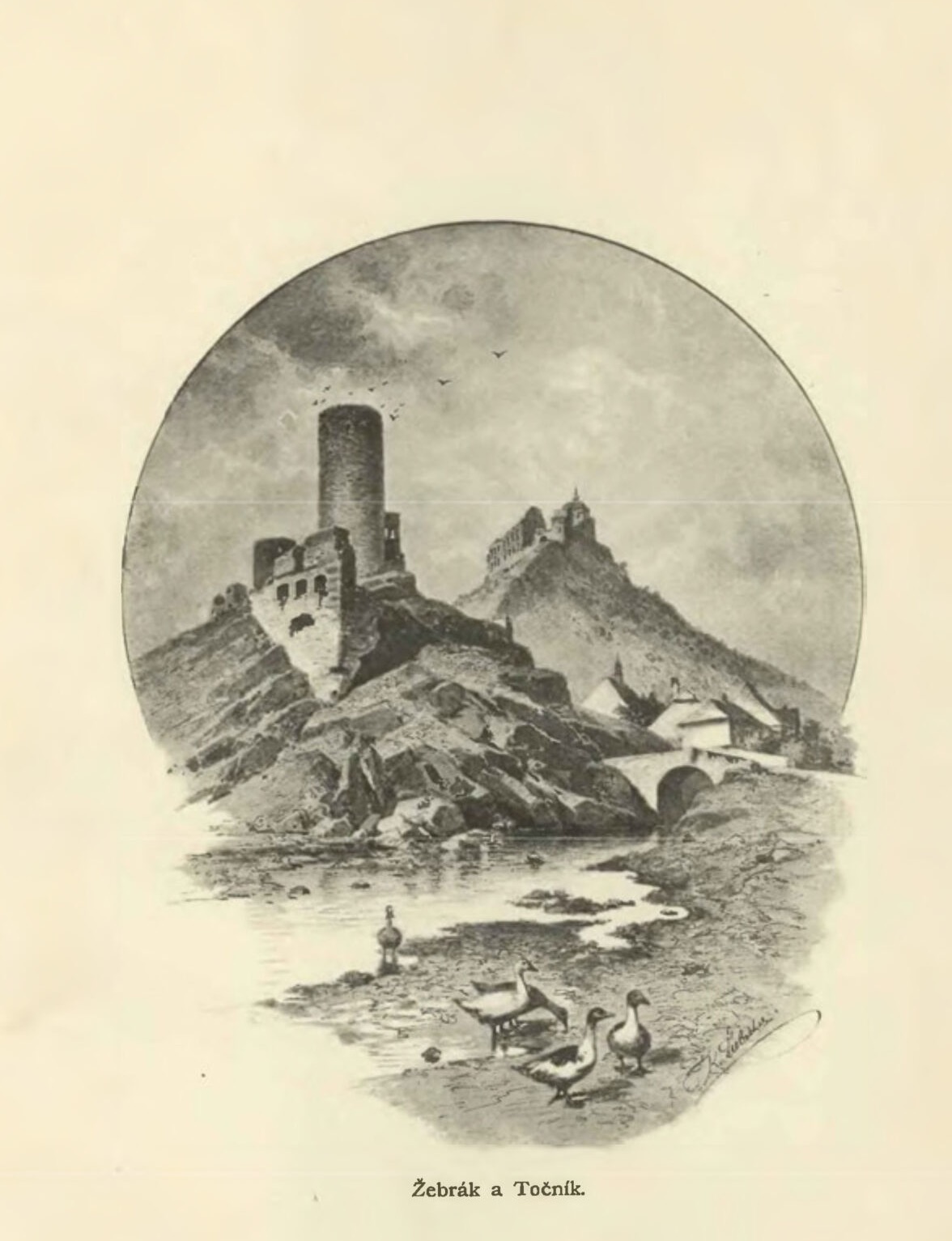 Žebrák a Točník., Žebrák Castle