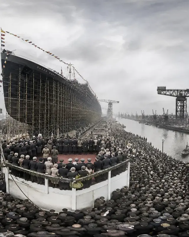 Clydebank in 1934, reconstructed as a photoreal scene